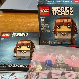 Previously assembled LEGO HARRY POTTER BRICK'H'EADZ "Hermione Granger" 41616